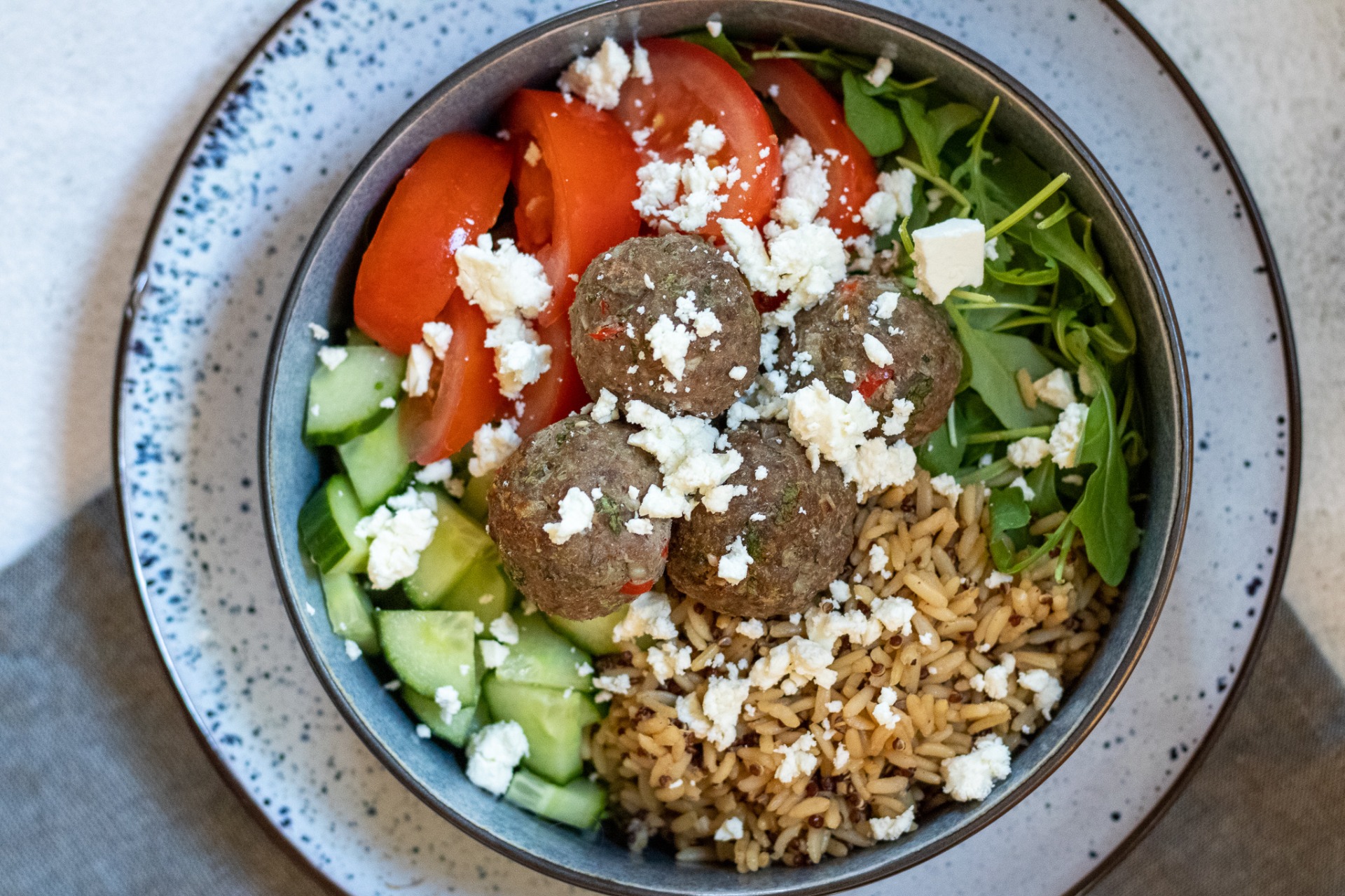 Libanese saladbowl